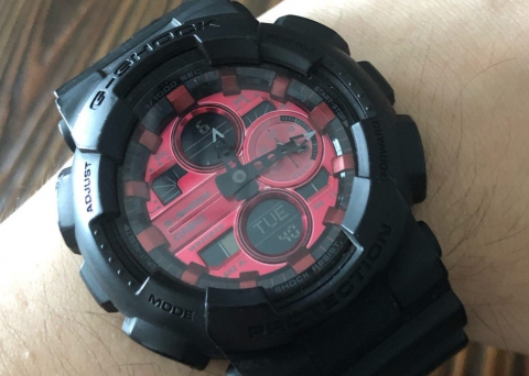 宛若红色小怪兽  卡西欧GSHOCK入手