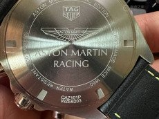 赛车腕表的完美结合  泰格豪雅阿斯顿马丁联名款