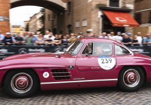 萧邦1000 Miglia古董车公路赛官方合作伙伴 兼官方计时 第36次亮相“世界最美车赛”