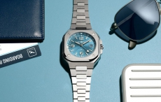 Bell & Ross柏莱士推出全新 BR 05 GMT SKY BLUE 腕表