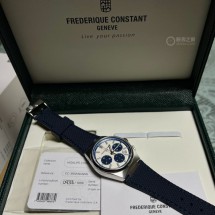 小众之选Frederique Constant  康斯登蓝白盘熊猫计时