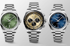 浪琴表推出全新康卡斯系列三针日历腕表和计时码表