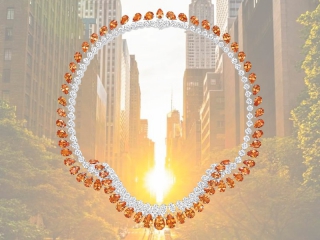 海瑞温斯顿 New York高级珠宝系列全新推出Manhattanhenge 套装