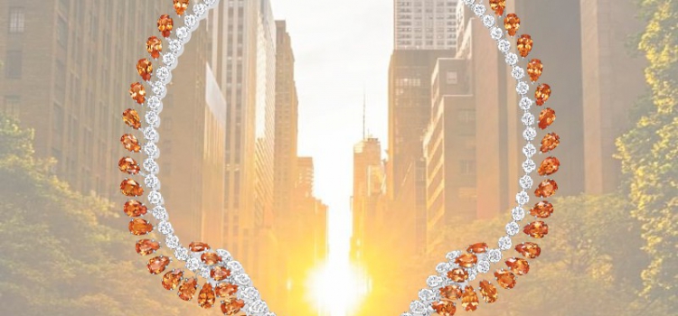 海瑞温斯顿 New York高级珠宝系列全新推出Manhattanhenge 套装