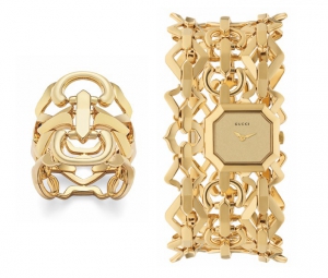 古驰推出全新珠宝腕表 灵感源自标识性马衔扣图案