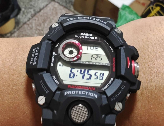 新入手猫人一代  卡西欧 G-SHOCK MASTER OF G 