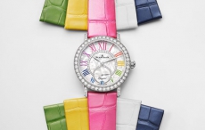宝珀Ladybird女装系列推出钻石舞会彩虹舞曲新品腕表