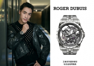 桀骜不羁 开榜封神 演员此沙 佩戴罗杰杜彼Roger Dubuis出席活动 