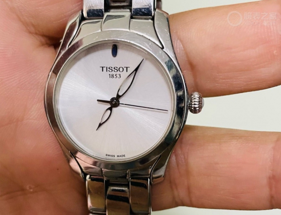 送老婆的第一只手表  天梭海浪系列女款白盘