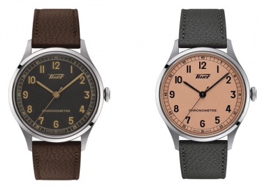 天梭表推出兩款Heritage 1938 Chronometer天文臺表