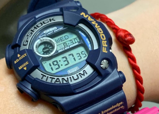 來自友人的饋贈  卡西歐 GSHOCK Frogman