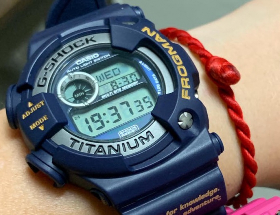 来自友人的馈赠  卡西欧 GSHOCK Frogman