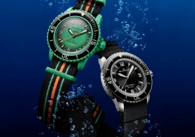 Blancpain X Swatch 联名创新，纪念五十噚问世 70 周年