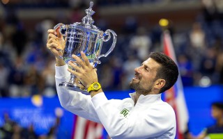 HUBLOT宇舶表品牌大使德约科维奇（Novak Djokovic）凭借24个大满贯和第四个美国网球公开赛冠军 再创纪录！