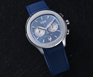 丰富色彩美学 Piaget伯爵Polo Chronograph浅岩蓝计时码表