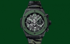 Hublot宇舶表推出Big Bang All Black Green腕表Watches of Switzerland特别版