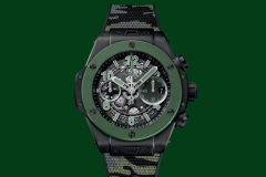 Hublot宇舶表推出Big Bang All Black Green腕表Watches of Switzerland特別版