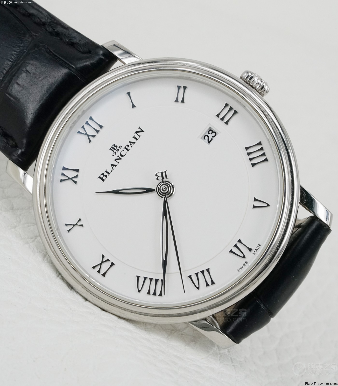 宝珀经典系列6651-1127-55B腕表，官价7万7，尖端名表入门款，简约但不简单