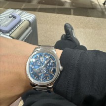 镂空蓝盘让我心动  伯爵 PIAGET POLO