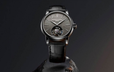 康斯登推出百年典雅自家机芯陀飞轮铂金壳陨石盘限量腕表