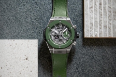 致敬墨西哥 Hublot宇舶表推出Big Bang Unico钛金属绿色陶瓷腕表