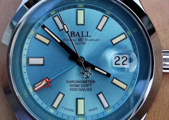 Good ball！冰蓝闪亮登场  入手波尔 工程师 III