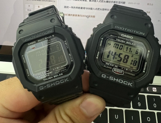 原点5000和5610  卡西欧GSHOCK比一比