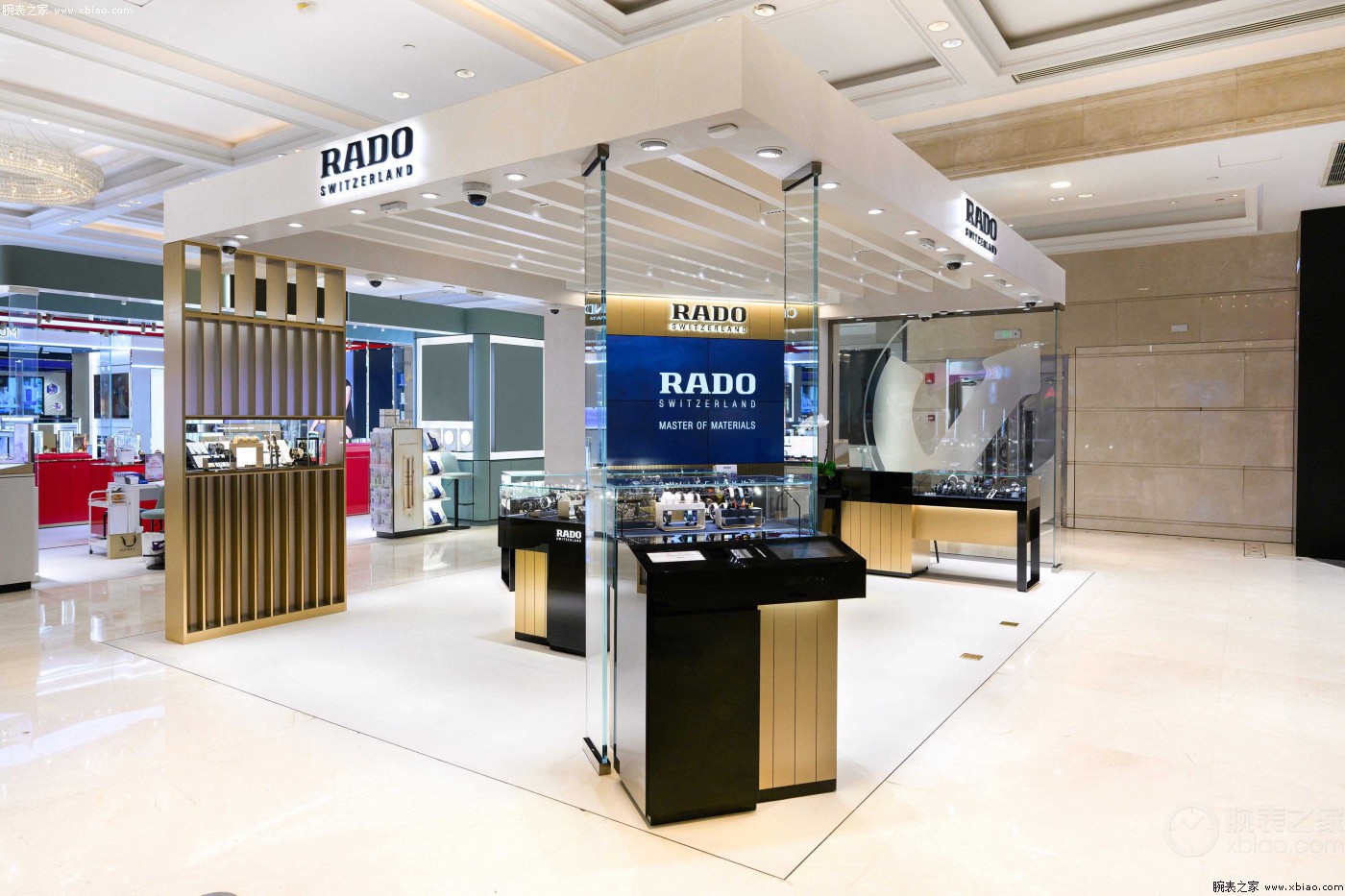 Rado上海大丸百货店全新升级，感受高科技陶瓷的卓著工艺！