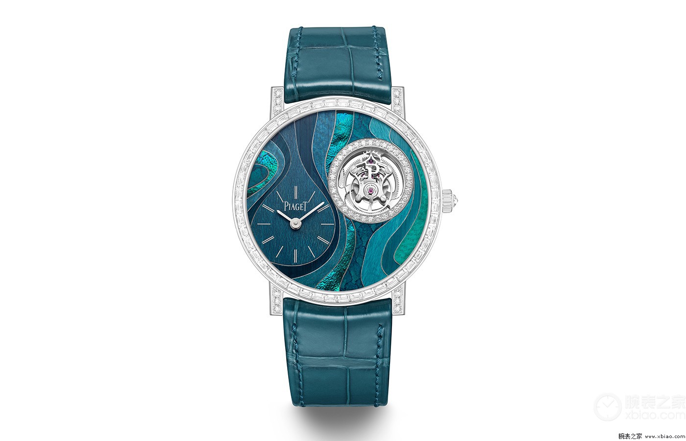 绿松石与蓝宝石的华美交响：PIAGET伯爵Limelight高级珠宝手镯腕表为何能获得最佳女士腕表奖？