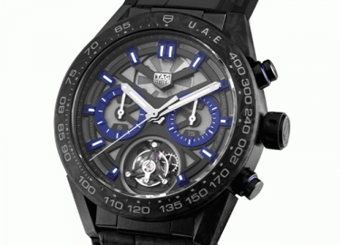 TAG Heuer泰格豪雅推出卡莱拉陀飞轮H02T迪拜天际线限量版腕表