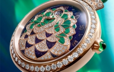 赞颂孔雀之灵 BVLGARI宝格丽发布全新Divas' Dream Peacock Marquetry 腕表