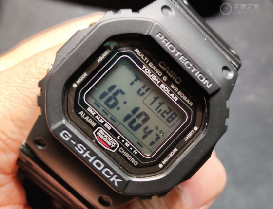 还是老款更有感觉  卡西欧GSHOCK GW-5000