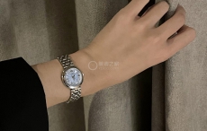 天朗风清极致典雅  天梭小美人霁风蓝