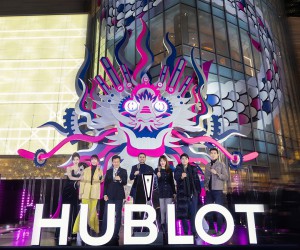 HUBLOT宇舶表BIG BANG 灵魂甲辰龙年钛金腕表 全球首发暨上海恒隆广场新年亮灯仪式  隆重举行