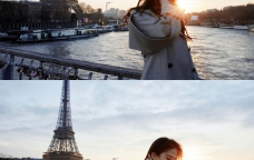 这一刻，闪耀如钻 刘亦菲深情演绎天梭小美人系列臻钻款腕表，与浪漫巴黎共绽光芒
