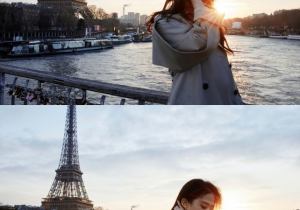 這一刻，閃耀如鉆 劉亦菲深情演繹天梭小美人系列臻鉆款腕表，與浪漫巴黎共綻光芒