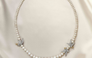 稀世珍珠邂逅传奇艺术 蒂芙尼发布让·史隆伯杰高级珠宝系列Bird on a Pearl全新作品