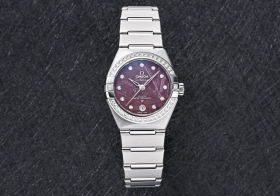 紫色隕石表盤的神秘魅力 品鑒歐米茄星座系列新款腕表