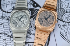 庆祝品牌创立140周年 BVLGARI宝格丽推出全新Octo Finissimo Automatic素描盘限量腕表