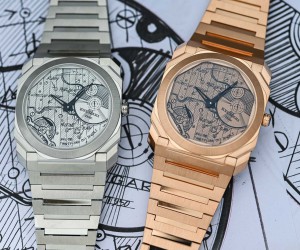 庆祝品牌创立140周年 BVLGARI宝格丽推出全新Octo Finissimo Automatic素描盘限量腕表