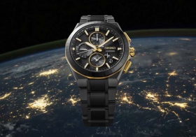 精工推出卫星定位太阳电能双时区计时腕表