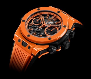 HUBLOT宇舶表發布BIG BANG UNICO 橙色陶瓷腕表 以明艷色彩詮釋非凡制表技藝