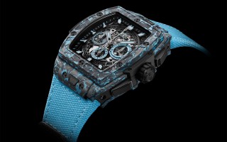 HUBLOT宇舶表推出全新Big Bang靈魂藍色碳纖維腕表