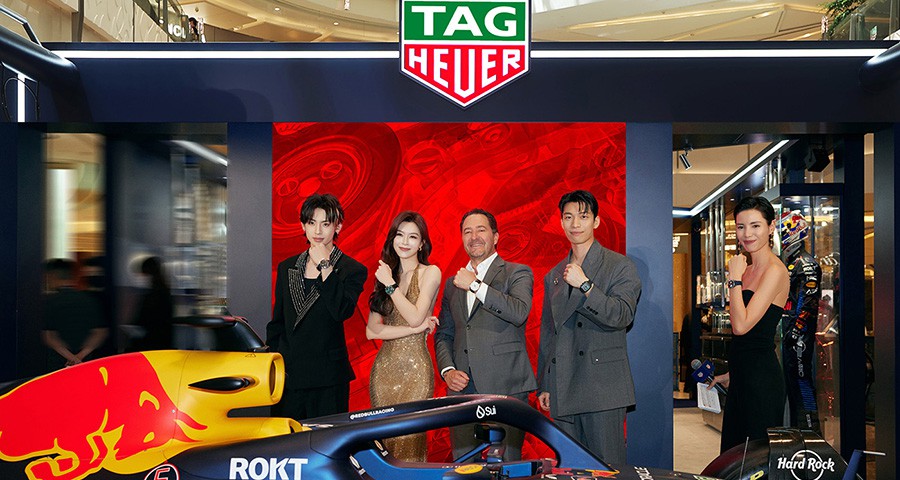 TAG HEUER泰格豪雅携众星于上海举办庆典活动 燃情致敬品牌竞速基因与历史传承