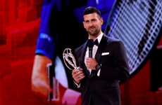 HUBLOT宇舶表品牌大使诺瓦克·德约科维奇（Novak Djokovic）荣膺2024年劳伦斯 年度最佳男运动员奖