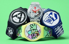 Swatch x VERDY 系列腕表传递正能量 最新合作款腕表融合日本当代艺术家的作品，颂扬生活的乐趣。