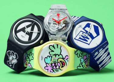 Swatch x VERDY 系列腕表傳遞正能量 最新合作款腕表融合日本當代藝術家的作品，頌揚生活的樂趣。