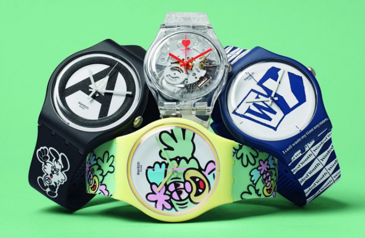 Swatch x VERDY 系列腕表傳遞正能量 最新合作款腕表融合日本當代藝術家的作品，頌揚生活的樂趣。
