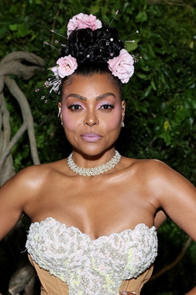 演员Taraji P. Henson佩戴布契拉提作品 闪耀出席2024 Met Gala