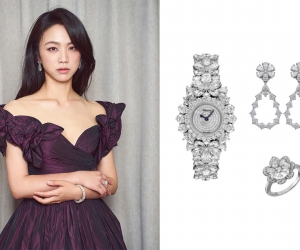 蕭邦全球品牌大使湯唯佩戴珠寶腕表臻品 出席第60屆韓國百想藝術大賞頒獎典禮